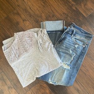 Ava & Viv grey t shirt